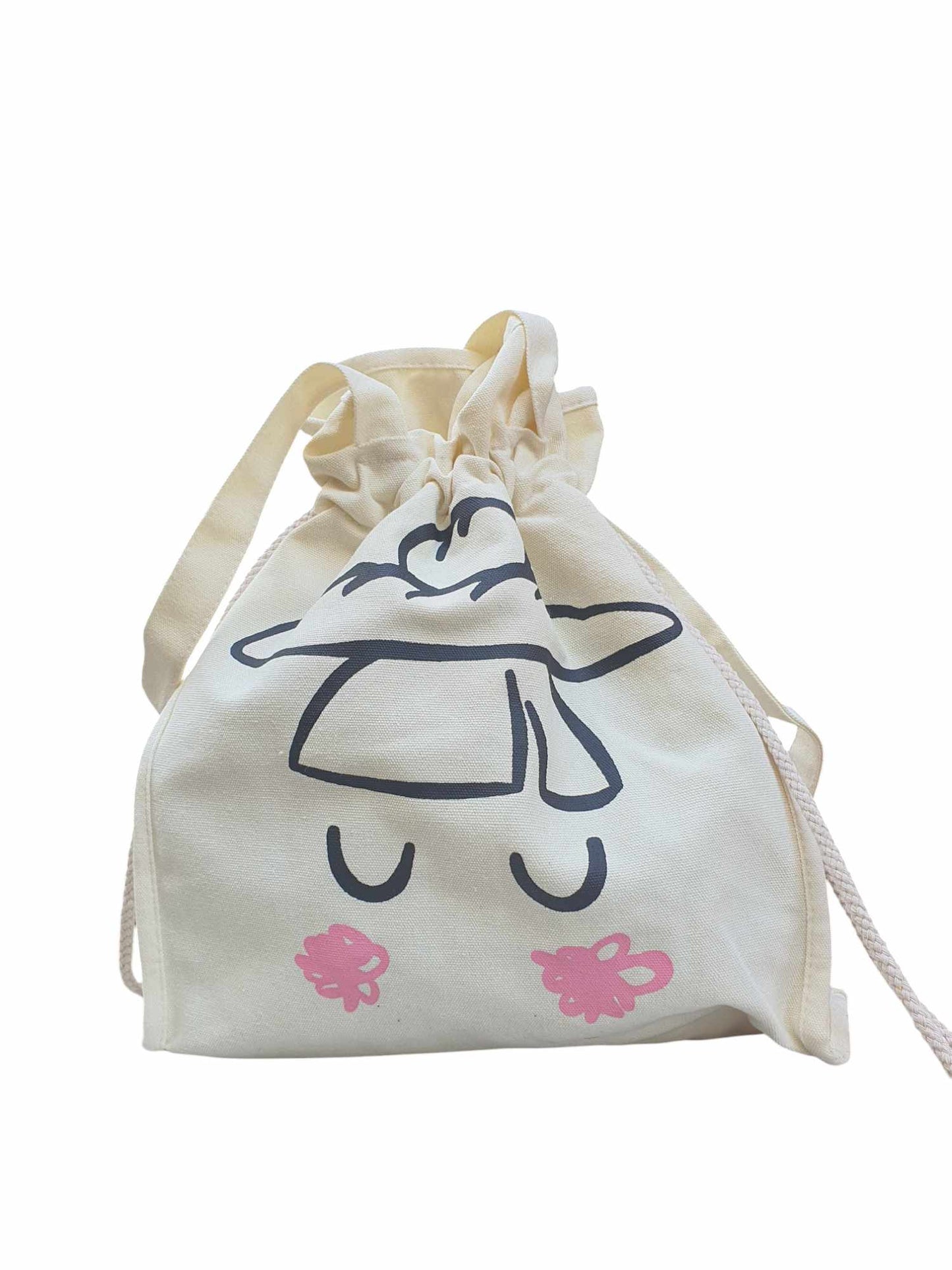 Sac en corde baguett. écru