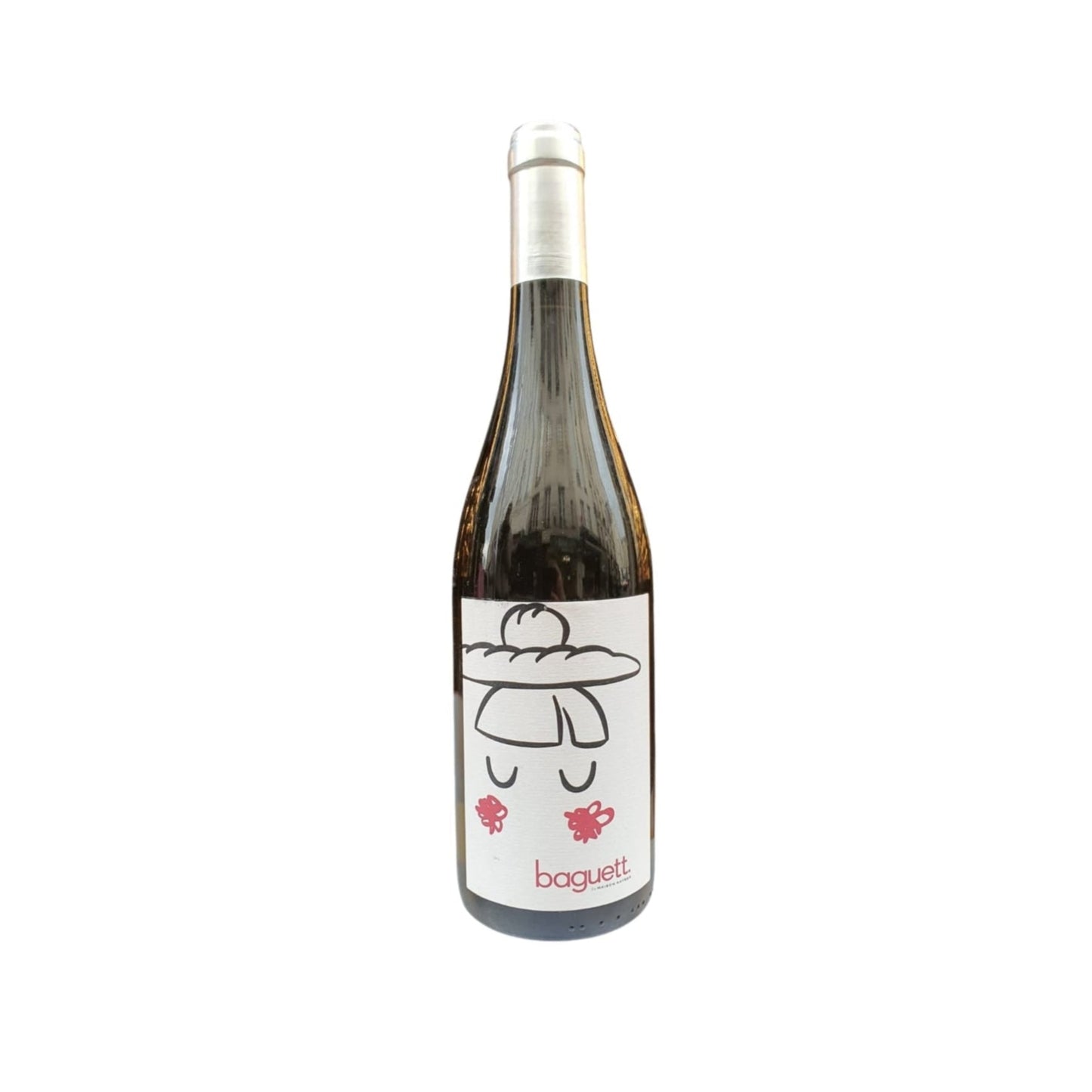 Vin blanc baguett.