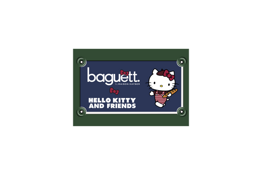 Carte postale Hello Kitty and Friends chez Baguett.
