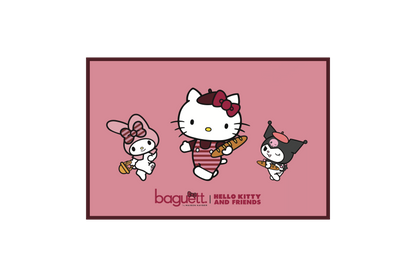 Carte postale Hello Kitty and Friends chez Baguett.