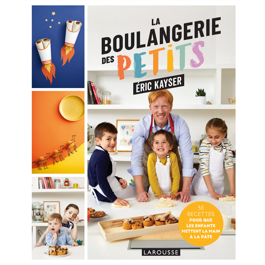 Livre de recettes de boulangerie-pâtisserie pour enfants - Éric Kayser –  Baguett.