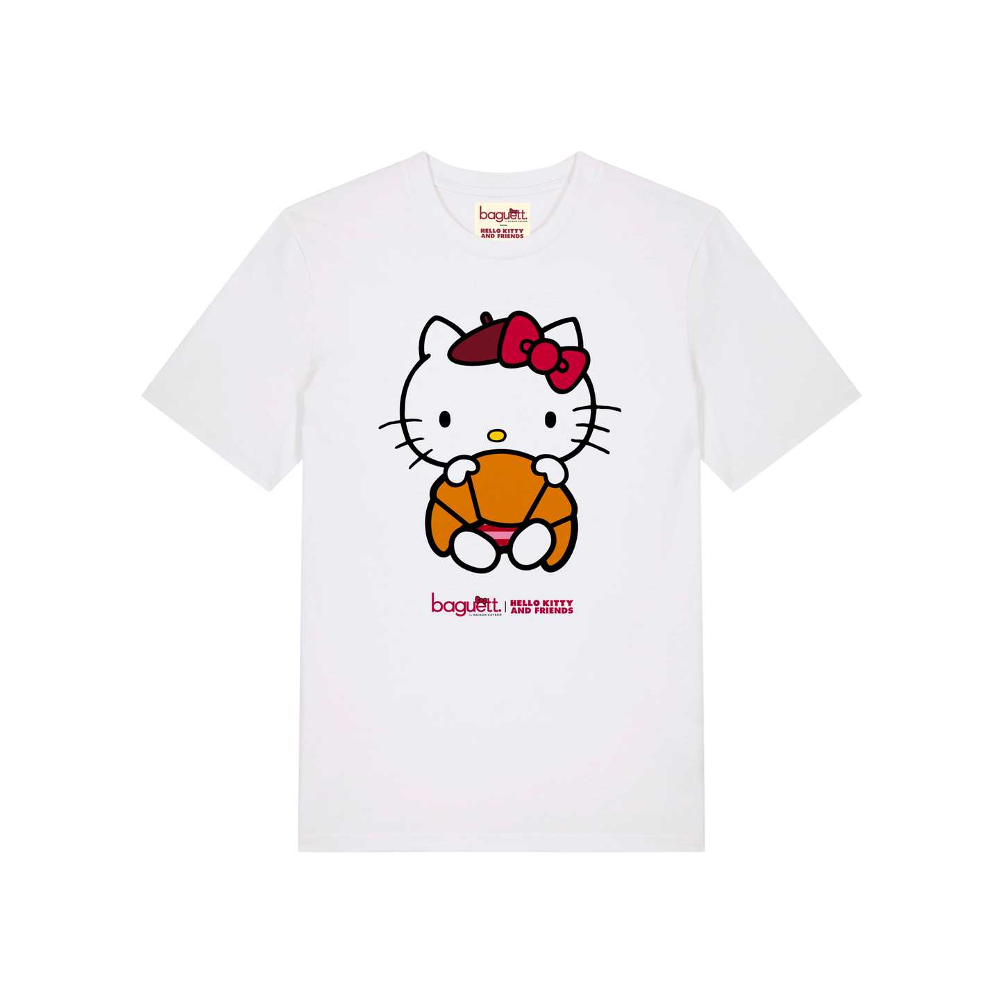 T-Shirt Yummy Croissant - adulte
